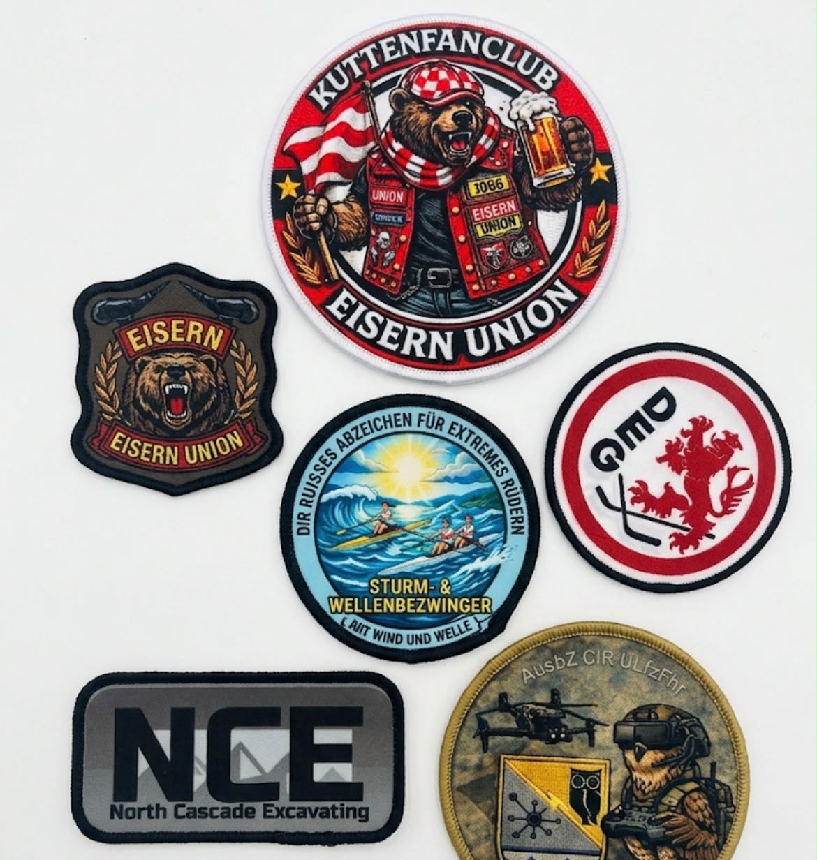 Sublimated patch
